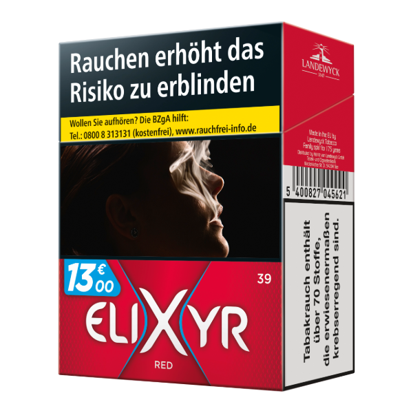 Elixyr Red Power Pack 5 x 39 Zigaretten